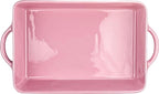 10 Strawberry Street Daisy Rectangular Baker, Pink