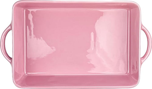 10 Strawberry Street Daisy Rectangular Baker, Pink