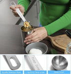1 Teaspoon Measuring Spoons, 3Pcs Stainless Steel Short Design Kitchen Tools for Precise Cooking, Baking and Spices Measurement, 5ml