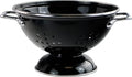 Calypso Basics by Reston Lloyd Powder Coated Enameled Colander, 1 Quart, Black