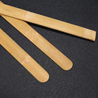 DOITOOL 4 Pcs Pancake Turning Sticks Kitchen Utensils Household Cooking Tool for Turning Thin Pancakes and Pancakes 50cm Length Flat Spatula Turner Set