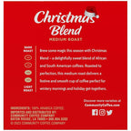 Community Coffee Christmas Blend, 10 Count Coffee Pods, Medium Roast, Compatible with Keurig 2.0 K-Cup Brewers, 10 Count (Pack of 1)