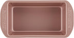 Farberware Nonstick Bakeware Meatloaf/Nonstick Baking Loaf Pan - 9 Inch x 5 Inch, Rose Gold