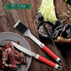 Dr. Camp 5 Piece Grill Accessories Grill Tools Set Heavy Duty Stainless Steel Grilling Accessories for Outdoor Grill BBQ Utensils Set