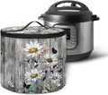 Wood Electric Pressure Cooker Daisy Storage Bag Kitchen Appliance Protective Pressure Cooker Insulation Bag for Women