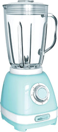 Brentwood Appliances JB-330BL 2-Speed Retro Blender with 50-Ounce Plastic Jar, Blue, Normal