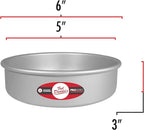 Fat Daddio's PCC-53 Anodized Aluminum Round Cheesecake Pan, 5 x 3 Inch