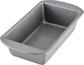 Farberware Nonstick Bakeware 9-Inch x 5-Inch Loaf Pan, Gray