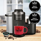 Tayst Coffee Pods, Bold Sampler Box Dark Roast, K Cups Compatible with Keurig Coffee Maker, Sustainable Single Serve, Pack of 50