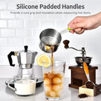 Measuring Cups : U-Taste 18/8 Stainless Steel Measuring Cups and Spoons Set of 10 Piece, Upgraded Thickness Handle (Multicolors)