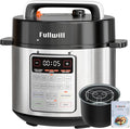 Fullwill 9-in-1 Electric Pressure Cooker, 12 Presets Instant Multi Cooker, Olla de Presion Nonstick Pot 6 Quarts Slow Cooker, Rice Cooker, Steamer, Sauté, Yogurt Maker, Warmer