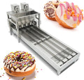Kolice Commercial Heavy Duty Automatic 4 Rows Donuts Maker Machine/Doughnut Making Machine/Donut Maker- 500-1800 pcs/hour, 12 pcs of Molds, Timer and Temperature Control, Donut Dia. 2"-4.72"