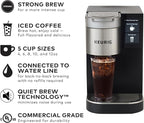 Keurig K-2550 Medium Business Single Serve Coffee Maker, Plumbed, Silver/Black