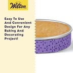 Wilton Bake Even Cake Strips, Prevents Domed Tops & Cracked Edges for Moist, Level Cakes, Fits 8-Inch & 10-Inch Round Cake Pans, 2-Piece Set