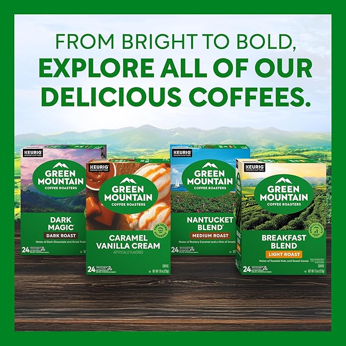 Green Mountain Coffee Roasters Nantucket Blend, Single-Serve Coffee K-Cup Pods, Medium Roast, 32 Count