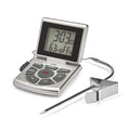 CDN DTTC-S Combo Probe Thermometer, Timer & Clock - Silver