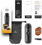 WACACO Minipresso GR, Portable Espresso Machine, Compatible Ground Coffee