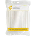 Wilton White Treat Sticks - Paper Sticks for Cake Pops, Lollipops & More - Baking Essentials - Candy Crafting Tools - 4-Inch - 150 Count