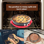 Premium Springform Pan Set - 4, 7, 9, 10 Inches Round Cake Pan set with Removable Bottom for Baking, Nonstick Coating, with Thickened Silicone Cheesecake Pan Protector