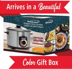 BRENTWOOD Crunchy Persian Rice Cooker, Stainless Steel (8-Cup Uncooked/16-Cup Cooke), silver (TS-1216S)