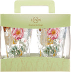 Lenox 866239 Butterfly Meadow Acrylic 4-Piece Highball Set, 20 oz, Acrylic NOT GLASS (Pack of 3)