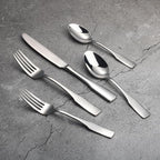 Alata Kate 80-Piece Silverware Set,Service for 16,Stainless Steel Flatware Set,Mirror Polished Cutlery Set,Dishwasher Safe