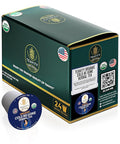 Organic Rooibos Tea Pods for Keurig with Lemon, Mint, Licorice - Unsweetened Decaf Tea for K Cup Brewing - Cold- Be-Gone by Teavity (24 Tea Pods)