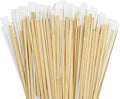 500Pcs Square Bamboo Coffee Stirrers Individually Wrapped – Coffee Stir Sticks 5.5 Inch Coffee Bar Disposable individually wrapped coffee stirrers for Coffee and Cocktail