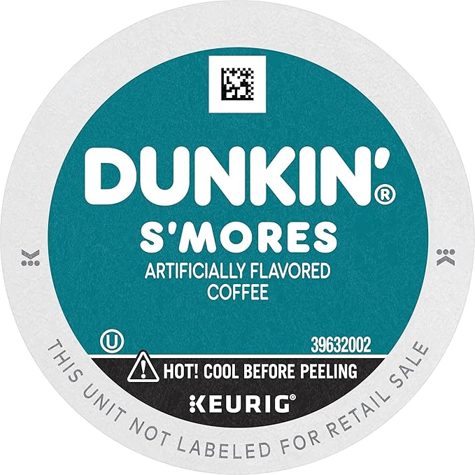 Dunkin’ S’mores Flavored Coffee, 10 Keurig K-Cup Pods
