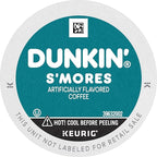 Dunkin’ S’mores Flavored Coffee, 10 Keurig K-Cup Pods