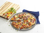 GoodCook Everyday Nonstick Steel Pizza Pan, Built-In Cutting Guide, 16-Inch, Gray