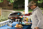 Cuisinart 3‑Piece Stainless Steel BBQ Grilling Tool Set with Grill Glove – Outdoor Grill Accessories, Perfect Grilling Gift for Men, Dads & Grill Masters, CGS-134BL