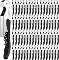 Honoson Wine Keys Opener Travel Wine bottle Opener Waiter Beer Bartender for Home Office Kitchen Restaurant Bar Applications (Black,150 Pcs)
