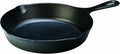 Lodge Seasoned Cast Iron Skillet - PFAS-Free, Non-Toxic Cookware - Use with an Oven, Stove, Grill, or Campfire - Naturally Non-Stick & Oven Safe - 9 Inches