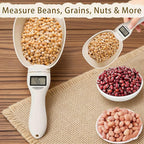 2026 New Electronic Measuring Spoon with LCD Display, Digital Measuring Spoon Scale for 1 Gram to 800 Grams Precision, Food Measuring Scale for Cooking, Baking, Coffee and Pet Portion Control
