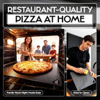 Pizza Steel for Oven | Made in USA | 16" x 14.25" | Pre-Seasoned Baking Steel for Bread, Pizza, Sourdough & More | Premium Quality Crust at Home | Use in Oven, Grill, BBQ |