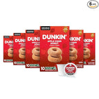Dunkin’ Apple Cider Donut Artificially Flavored Coffee, Keurig K-Cup Pods, 10 Count Box (Pack of 6)