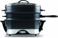 Steamer Skillet by VitaChef Electric Multi Cooker/Steamer