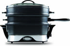 Steamer Skillet by VitaChef Electric Multi Cooker/Steamer