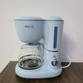 SIHOiSi Electric coffee makers – Compact and User-Friendly with Auto Pause & Serve, Reusable Filter, Office & Dorm Use, Blue