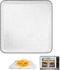 Air Fryer Basket Replacement Compatible with Gourmia GTF7655 GTF7460 GTF7465 GTF7520, Toaster Oven Accessory Parts(Oven with 17 Cooking Presets)Fit for 24L Capacity 1700W French Door Digital Air Fryer