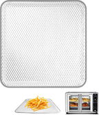 Air Fryer Basket Replacement Compatible with Gourmia GTF7655 GTF7460 GTF7465 GTF7520, Toaster Oven Accessory Parts(Oven with 17 Cooking Presets)Fit for 24L Capacity 1700W French Door Digital Air Fryer