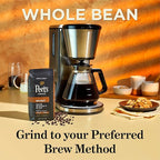 Peet's Coffee Dark Roast Whole Bean Coffee | French Roast | 36 Ounces | 2 Bags