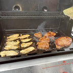 6789 Genesis II 400 Full Size Griddle Insert for Weber GS4 II 400 Series Grills Parts Genesis 2 E-410 S410 E-435 S-435 E-440 S-440 LX E/S-440 Flat Top Griddle with Handles, Carbon Steel for 66097