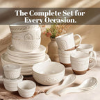Artena Ramekins Oven Safe, Creme Brulee Ramekins, Embossed White Ceramic Ramiken, Souffle Pudding Custard Cups, Baking Dish, Dipping Bowls, Sauce Cups, Set Of 4 (Multiple Patterns, 8 oz)