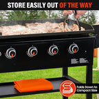 Silicone Griddle Cover for 36-Inch Blackstone Griddle – Heavy-Duty Food Grade Reusable Grill Mat, Full Coverage Protection from Rust, Insects, and Leaves