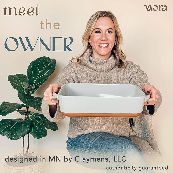 Mora 9x13in Porcelain Baking Dish - Oven to Table, Freezer Safe