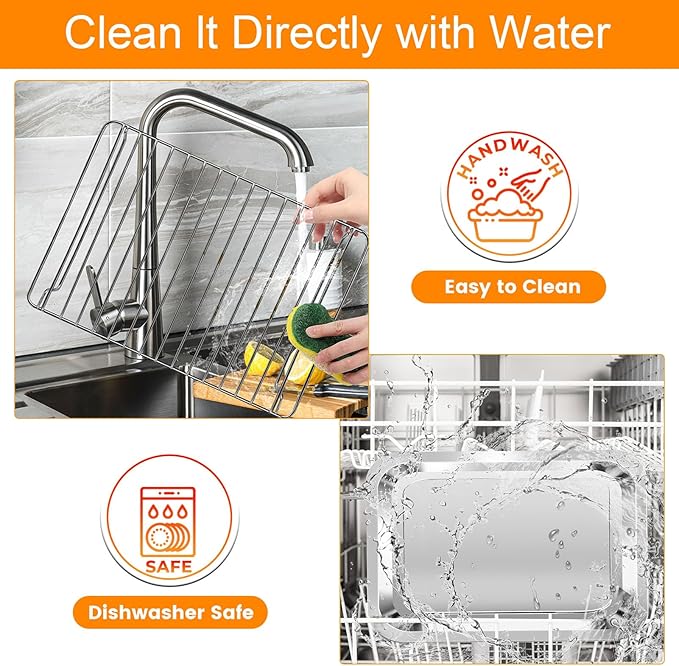 Replacement Tray for Hamilton Beach 2 Slice 31156 2 in 1 Toaster Oven, 12.6×9 IN Food Grade Stainless Steel Food Grade Toaster Oven Accessories Replacement Parts Wire Rack, Dishwasher Safe