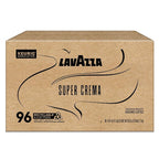 Lavazza Super Crema, Single Serve Keurig® K-Cup® Pods, Medium Espresso Roast Coffee, 96-Count Box