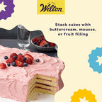 Wilton Easy Layers Sheet Cake Pan, Rectangle Sheet Pan, 2-Piece Baking Sheets Set, Steel